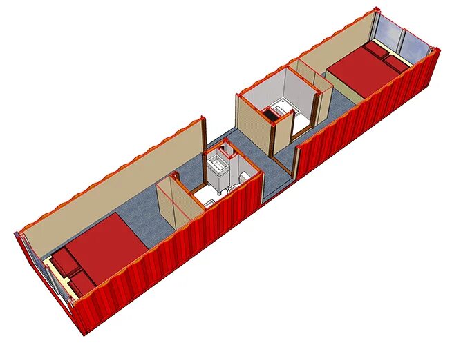 Системы 20 из 40. Планировка внутри контейнера 40фут. Общежитие из контейнера 40ф. Жилой морской контейнер 20 футовый. Общежитие из контейнеров в Амстердаме.
