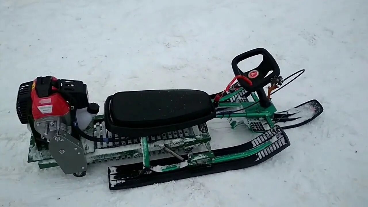 Снегоход из снегоката