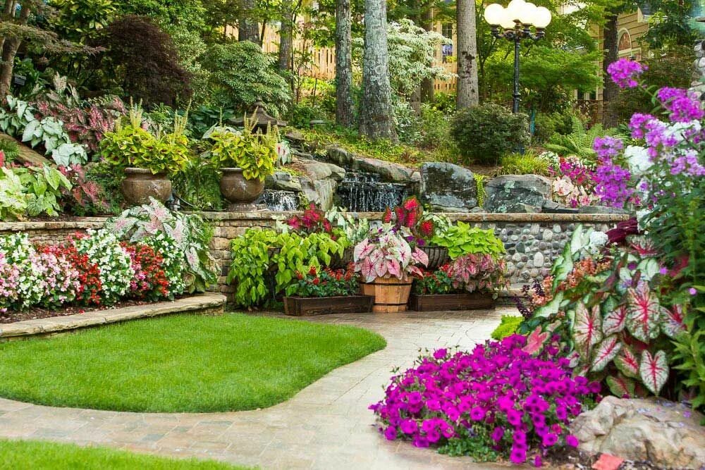 My Wishing Well Garden Озеленение заднего двора, Современные сады, Планировка са