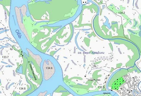 Карта заражений затона