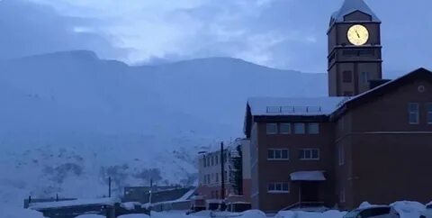 Кировск в январе