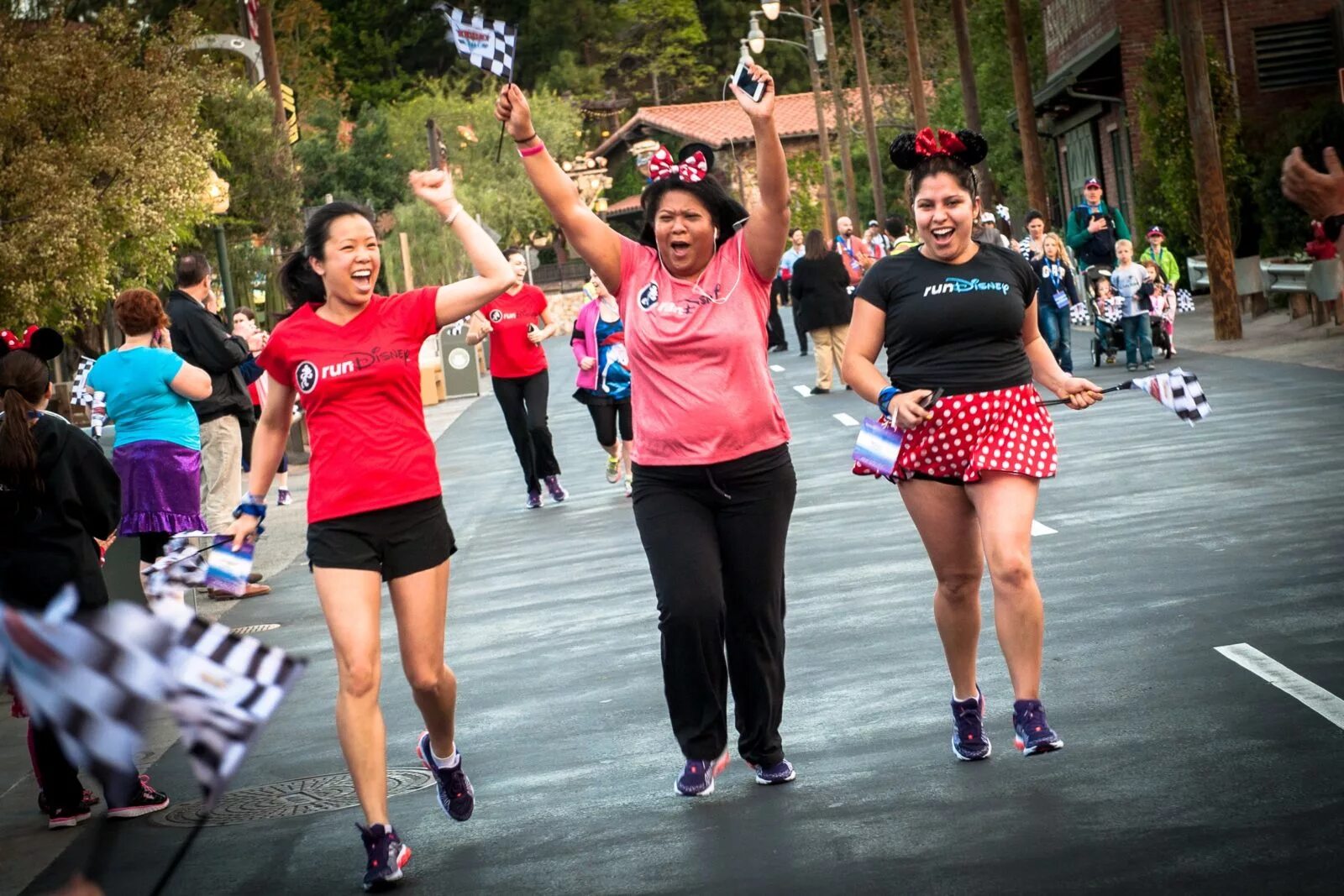 Funny running