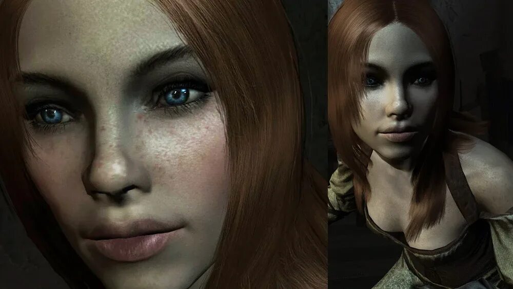 Компаньон софия скайрим. Skyrim моды familiar faces. Реплейсер мужских лиц скайрим. Skyrim se макияж. Реалистичные лица скайрим.