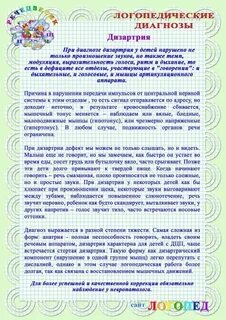 Логопедические диагнозы