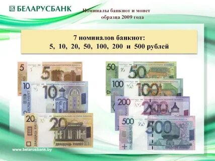 Банкнотами номиналом