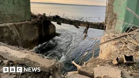 Разрушение дамбы в орске