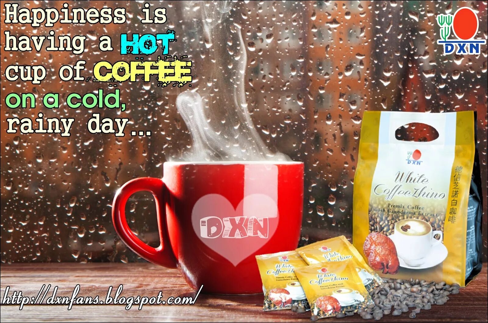 He cold days. DXN Coffee. DXN Vita COFE. Eu Cafe DXN. Enjoy a Cold Day in a warm House Design product.