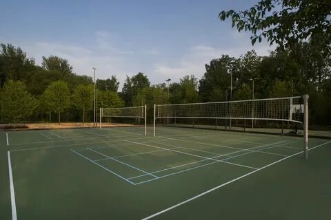 Pitch track court course ring