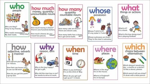 Where when what who задания