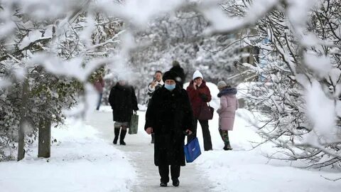 Погода прошлой зимой
