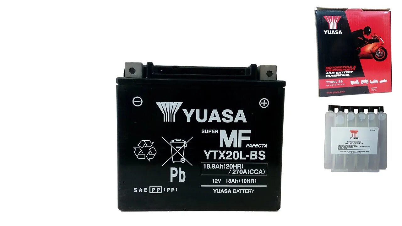 Как заряжать agm аккумуляторы 12 вольт. Аккумулятор agm yuasa ytx20l-bs. ytx20l-bs 12v 18 ah. аккумулятор mf ytx20l-bs. yuasa super sealed mf 12v 18ah.