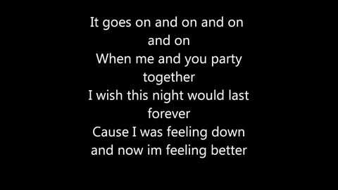 I will be feeling
