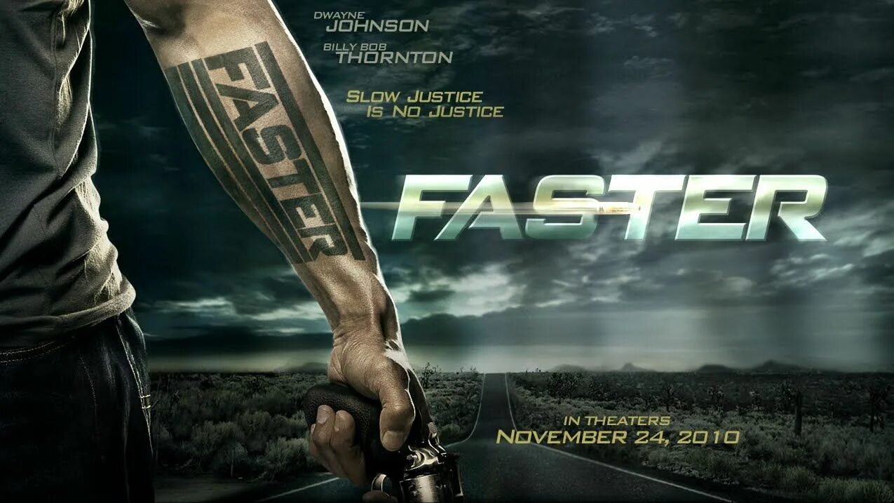 Что значит faster. Быстрее пули 2010 Дуэйн скала. Быстрее пули 2010 Постер. Быстрее пули movie poster.