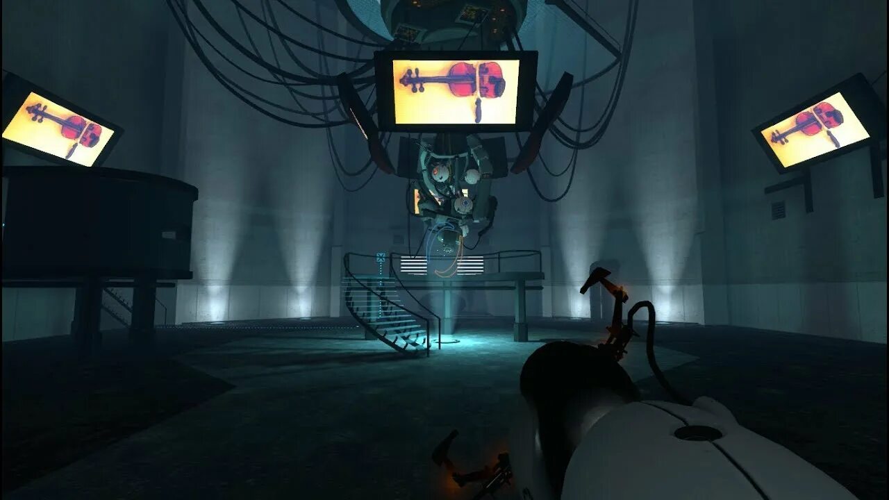 Portal final. Портал 1 босс. Portal 2 босс. Портал 2 финальный босс. Финал портал 1.