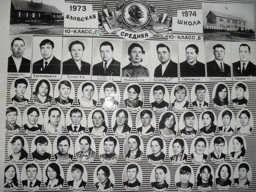 Выпуск 1974 г. Выпуск 1974 г