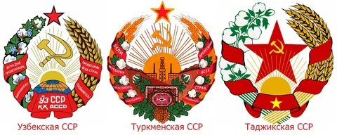 Герб узбекской сср