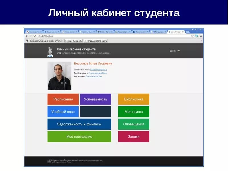 Вб сайт личный кабинет. Личный кабинет. Личный кабинет студента. Пример личного кабинета. Образец личного кабинета.