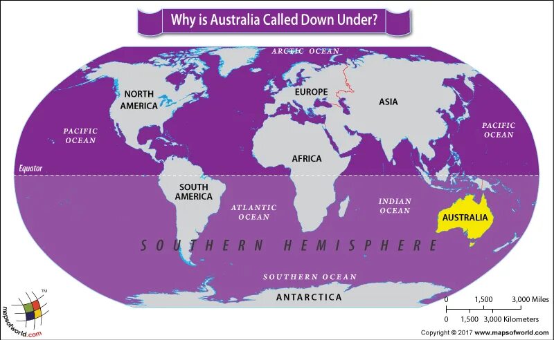 Что означает down. Down under Australia. Down under. Land down under. Океания на карте.