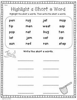Short e