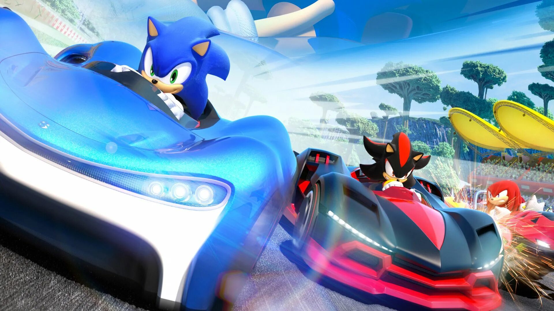 Игры Team Sonic Racing. Тим Соник рейсинг. Игра Sonic Racing Шэдоу. Team Sonic Racing 30th Anniversary Edition.