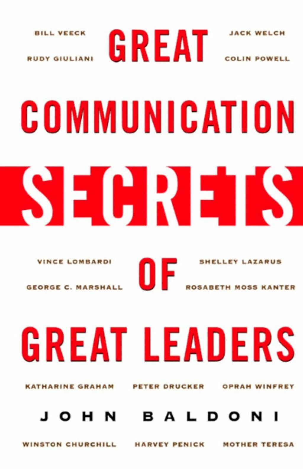Great leader. Good to great pdf. The great communicator