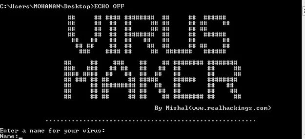Virus programing. Virus maker.