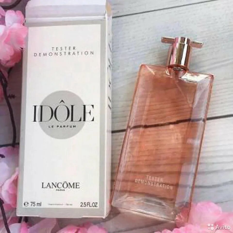 Ланком идол женские. Lancome Idole 75. Lancome Idole 100ml. Lancome Idole EDP, 75 ml. Lancome Idole тестер.