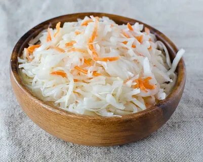 Капуста квашеная шинкованная с морковью