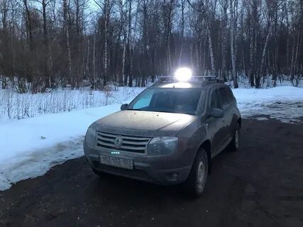 Освещение дастера