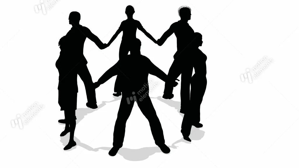 Stand in the circle. Stand in the circle