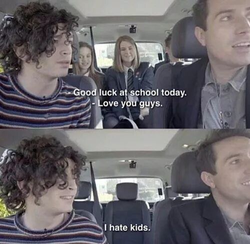 The fun of being a. The 1975 being funny in a foreign language. i feel attacked.