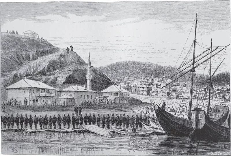 Я как сейчас вижу тогдашнее систово. Евгению кирилловичу макарову (1842-1884). вид систово.