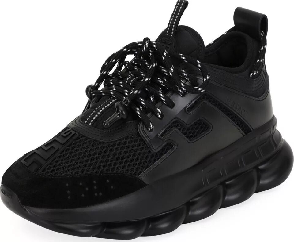 Кроссовки Versace Chain Reaction. Кроссовки Versace Chain Reaction Black. Кроссовки Versace Chain женские. Versace Chain Reaction черные.