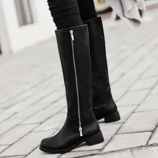 Ботинки женские длинные