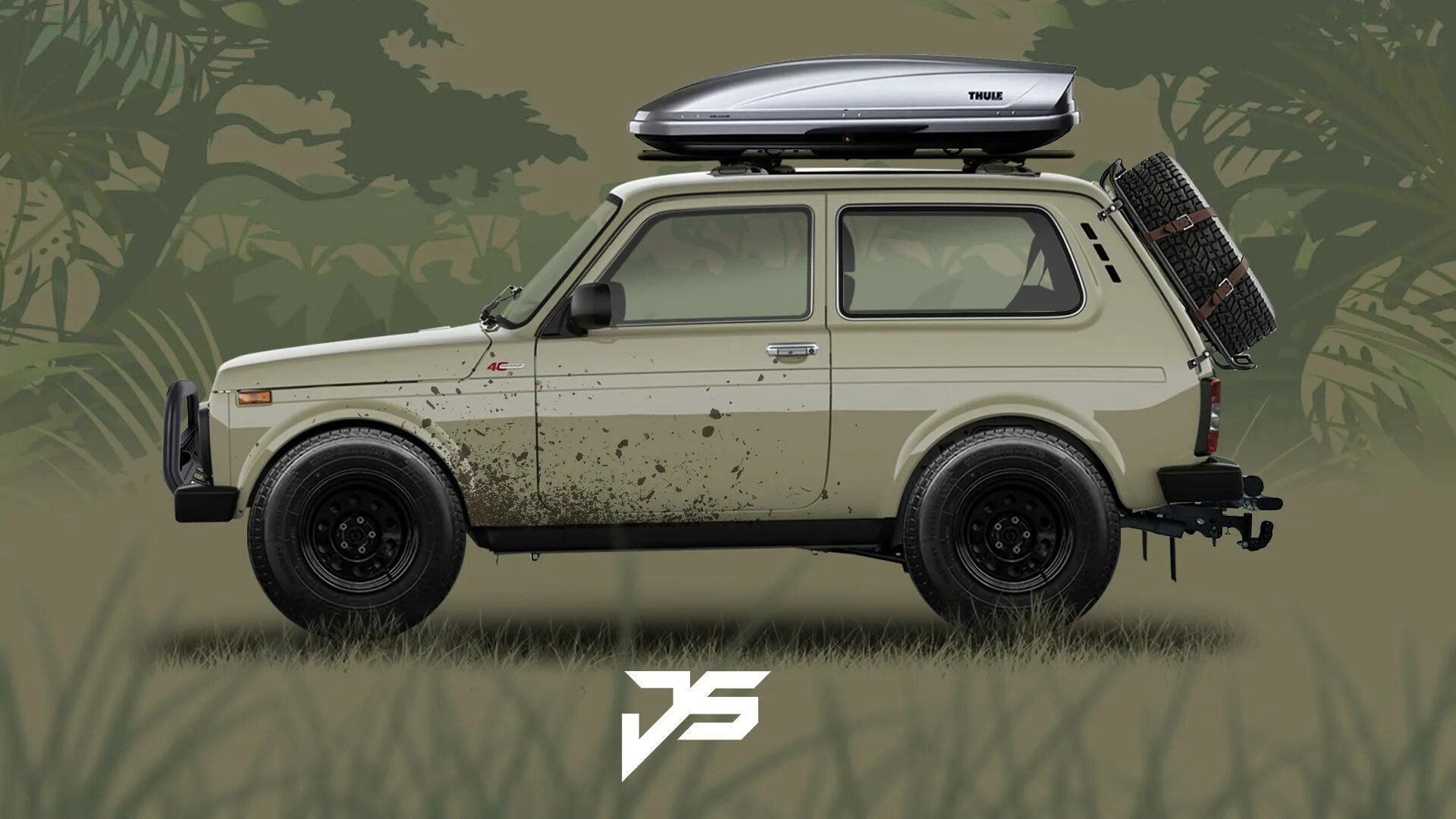 ArtStation - Lada Niva 1600