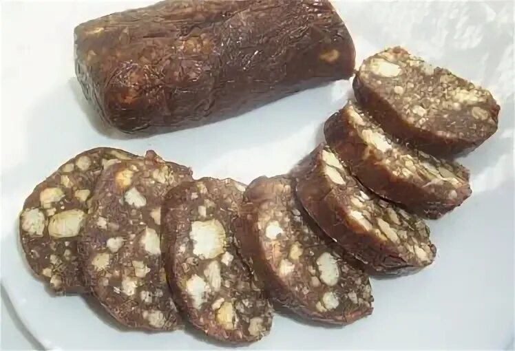 Колбаска сладкая из печенья с орехами - пошаговый рецепт с фото Recipe Recipes, 