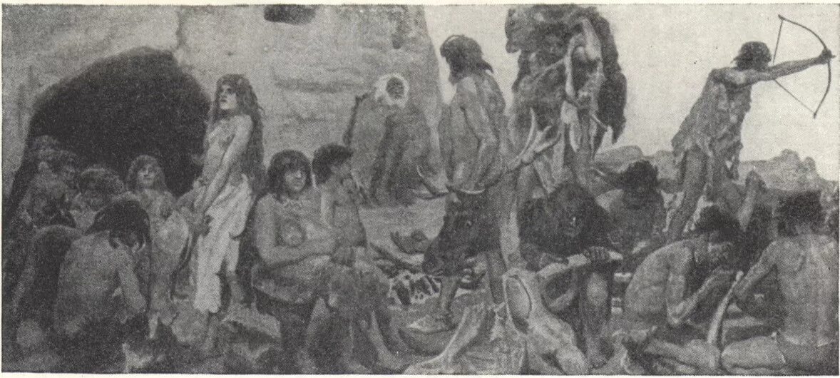 васнецов каменный век. виктор васнецов картина каменный век. события каменного века. люди каменного века. события каменного века.