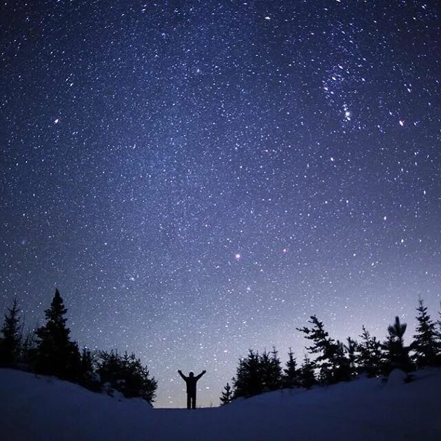 There were the sky