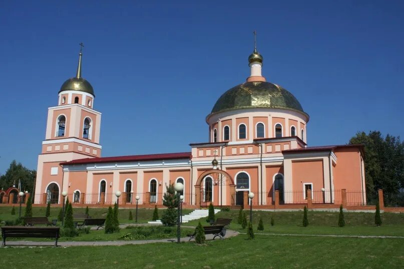 Pokrova Presvyatoy Bogoroditsy Church, orthodox church, Kaluga Region, Lyudinovs