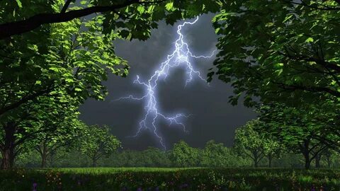 Lighting rain