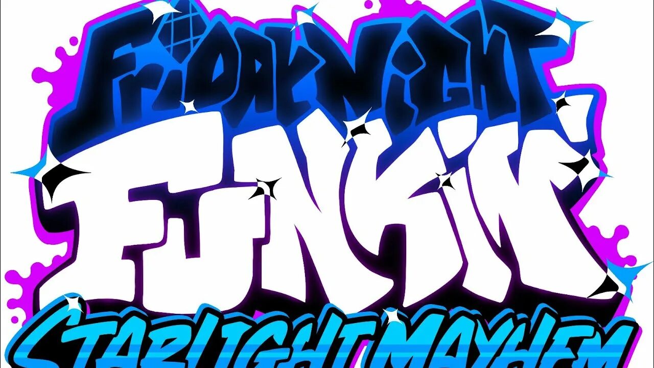 Funkin mods wiki. Фнф starlight mayhem. friday night funkin starlight mayhem. майхем логотип. фрайдей найт фанкин.