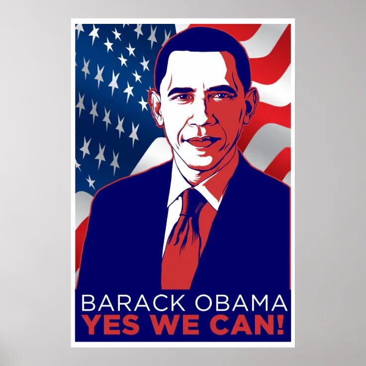 Yes we can t. Обама we can. Лозунг Барака Обамы. Yes we can. Барак Обама плакат.