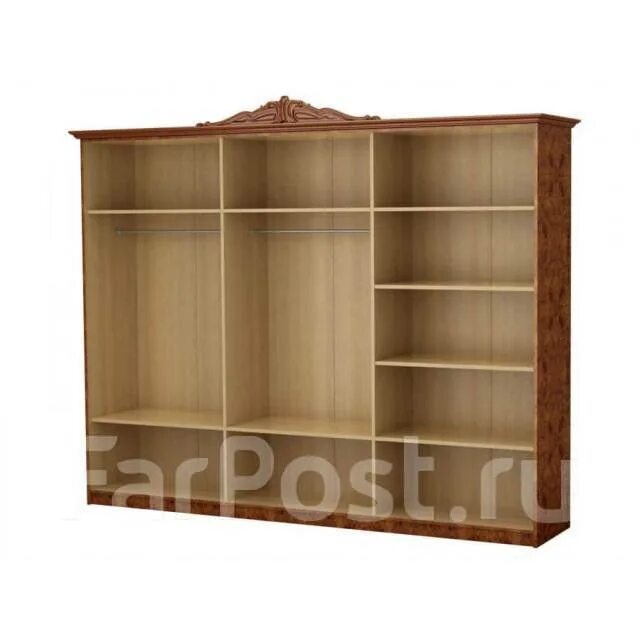 6 ти дверный шкаф. Шкаф 6дв флоренция радика орех.
