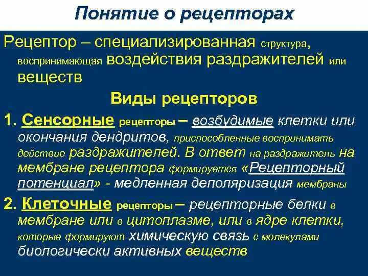 Функции сенсорных рецепторов: найдено 90 изображений