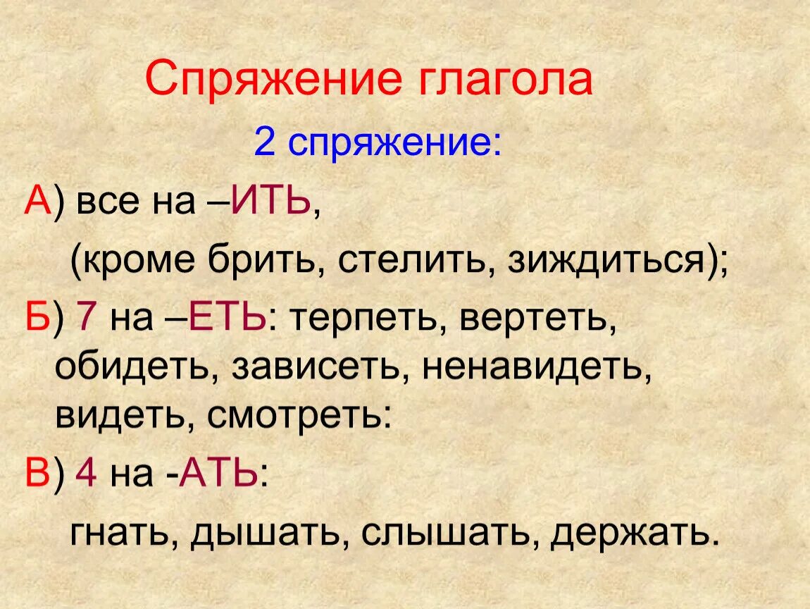 Брить формы глагола. Обидеть спряжение глагола. Спряжение глаголов. Глаголы 1 спряжения. Два спряжения глаголов.