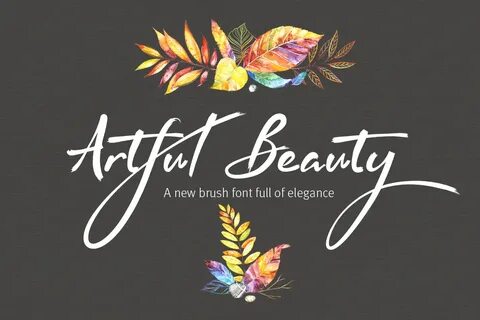 Artful beauty font