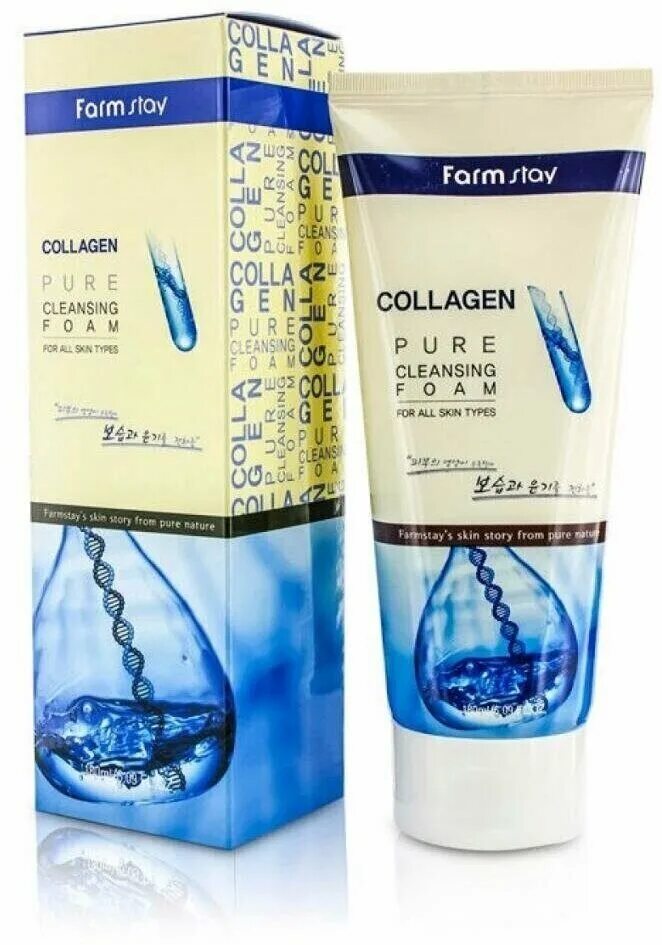 Farmstay pure cleansing foam. Пенка для умывания с коллагеном collagen pure cleansing foam 180 мл.. пенка для умывания farmstay с коллагеном 180 мл. farmstay пенка очищающая с коллагеном - collagen pure cleansing foam, 180мл. farmstay пенка для умывания с я с коллагеном, 180 мл collagen pure cleansing foam.