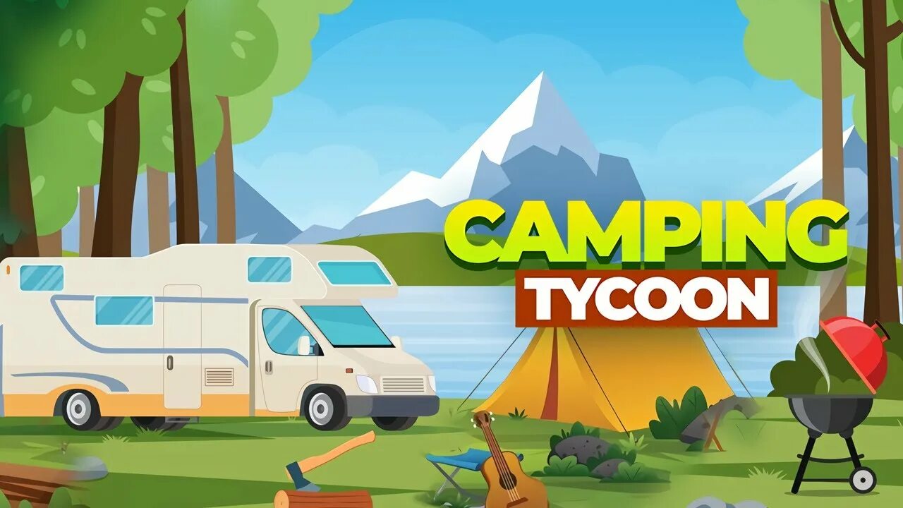 Camp tycoon. Кемпинг тайкон. Игры про кемпинг. Коды Camping. Camper Simulator.