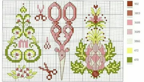 Схемы крестом рукоделие