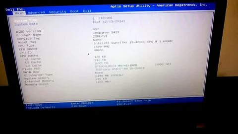 Dell setup